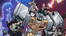 Copertina di La serie a fumetti crossover Ghostbusters e Transformers è in arrivo