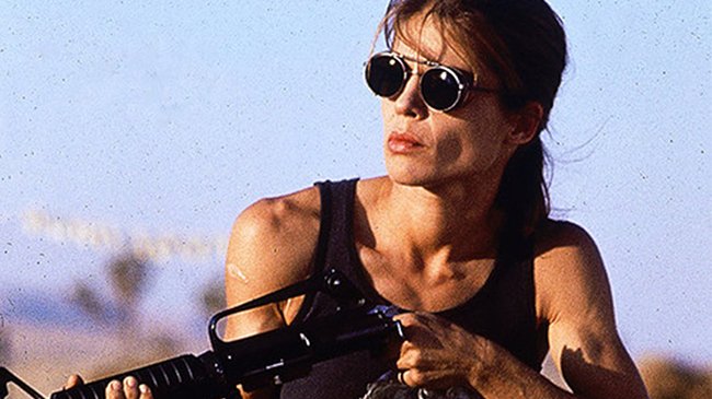 Copertina di Linda Hamilton tornerà nel franchise di Terminator