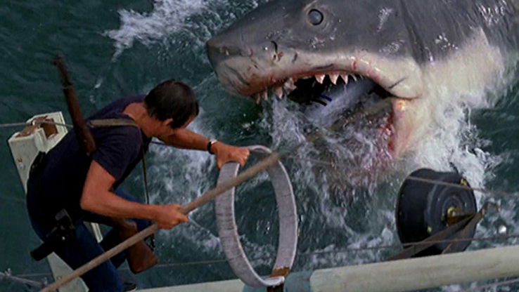 Copertina di Lo squalo: la colonna sonora del film di Spielberg