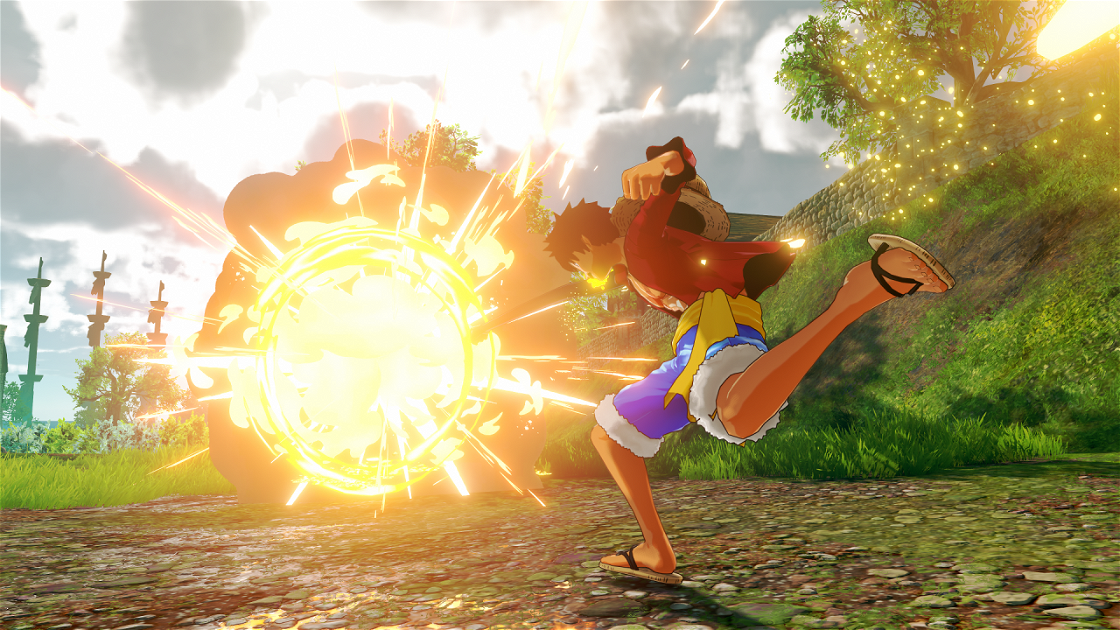 Cover of One Piece: World Seeker, the first gameplay video for Luffy's open world