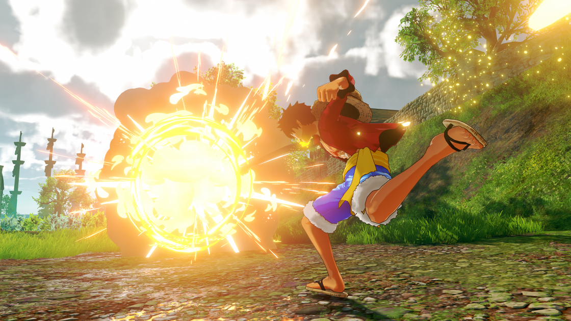 Cover of One Piece: World Seeker, the first gameplay video for Luffy's open world