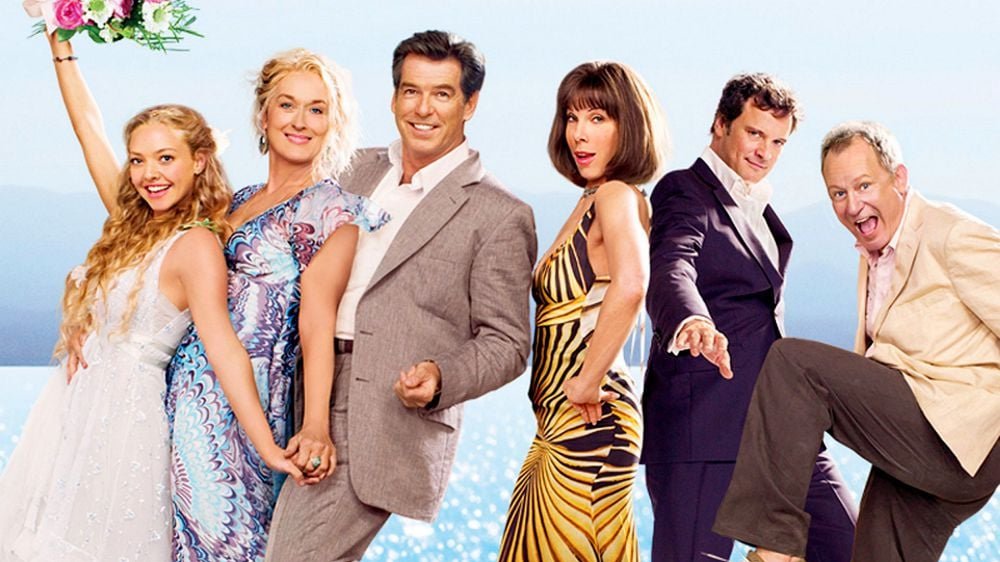 Copertina di Mamma Mia!, il cast stellare e la trama del film del 2008