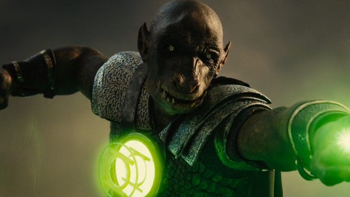 Copertina di Snyder's Cut, perché nel film non c'è una nuova Lanterna Verde umana ma due camei di Lanterne aliene?