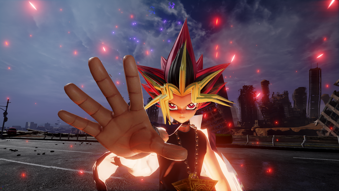 Copertina di Jump Force: Yugi Muto da Yu-Gi-Oh! si unisce alla battaglia crossover