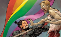 Copertina di The Walking Dead supporta il mese del Pride