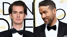 Copertina di Il bacio di Andrew Garfield e Ryan Reynolds ai Golden Globes 2017 è virale