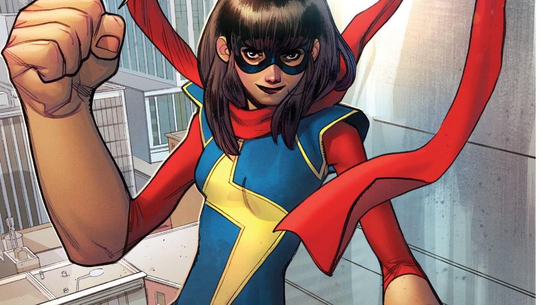 Copertina di Iman Vellani è stata scelta per essere Ms. Marvel
