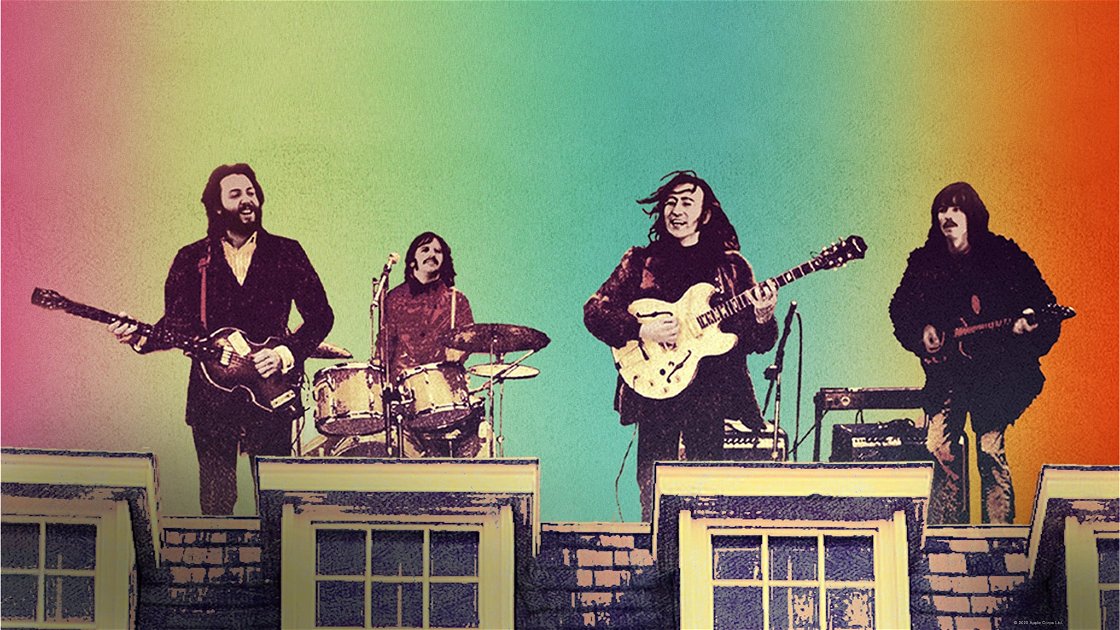 Copertina di The Beatles: Get Back, il primo filmato del documentario diretto da Peter Jackson