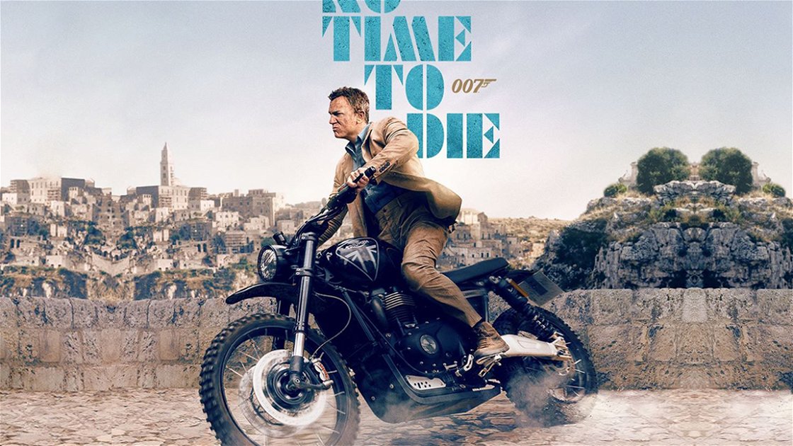Copertina di No Time To Die: pubblicato il poster IMAX con Matera sullo sfondo
