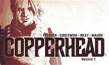 Copertina di Copperhead Vol.1: Un nuovo sceriffo in città, il western sci-fi non è mai stato così divertente