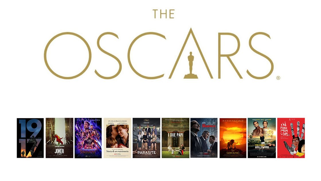 Copertina di Dove vedere in streaming i film candidati agli Oscar 2020