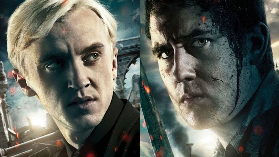Copertina di Matthew Lewis, l'epica foto davanti a Hogwarts (e la reazione di Tom Felton)