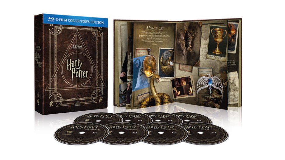 Copertina di Harry Potter Magical Collection: l'edizione Home Video con cofanetto in pelle