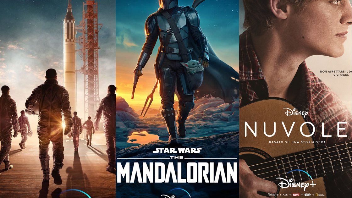 Copertina di Disney+, le novità di ottobre 2020: in arrivo The Mandalorian 2, Talenti Spaziali e Nuvole