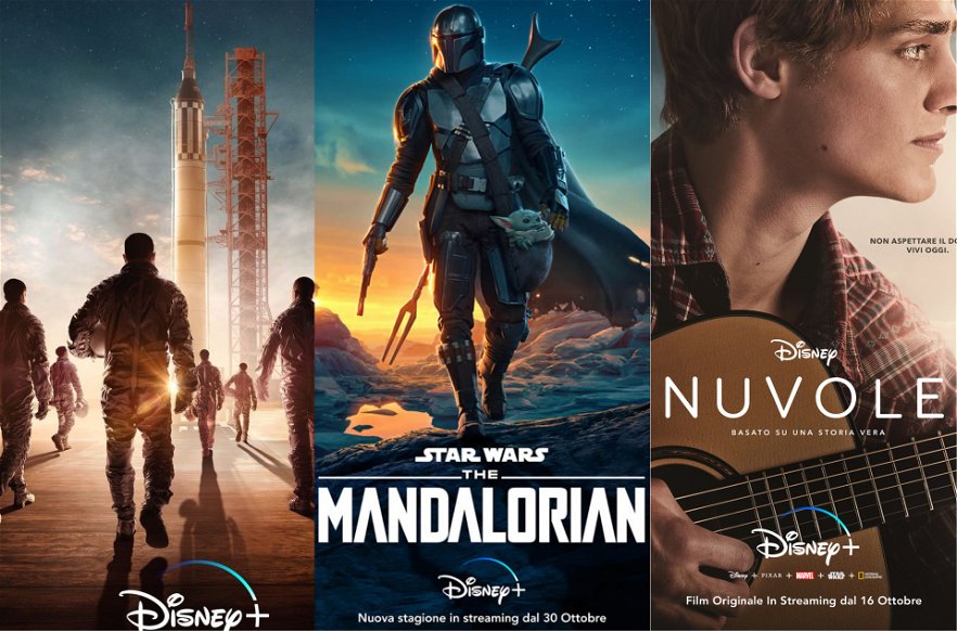Disney+, le novità di ottobre 2020: in arrivo The Mandalorian 2, Talenti Spaziali e Nuvole