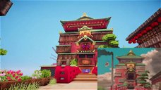 Copertina di Un tour della città incantata di Miyazaki ricreata in Minecraft