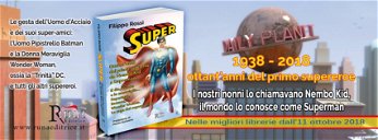 Copertina di Super: 80 anni del primo supereroe, di Filippo Rossi