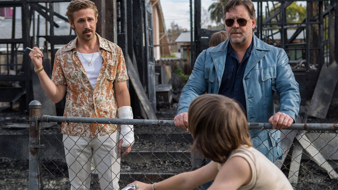 Copertina di The Nice Guys: trama, cast e curiosità del film con Ryan Gosling e Russell Crowe