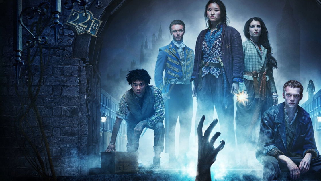 La portada de Baker Street Irregulars es una historia "normal" de monstruos, misterio y adolescentes valientes
