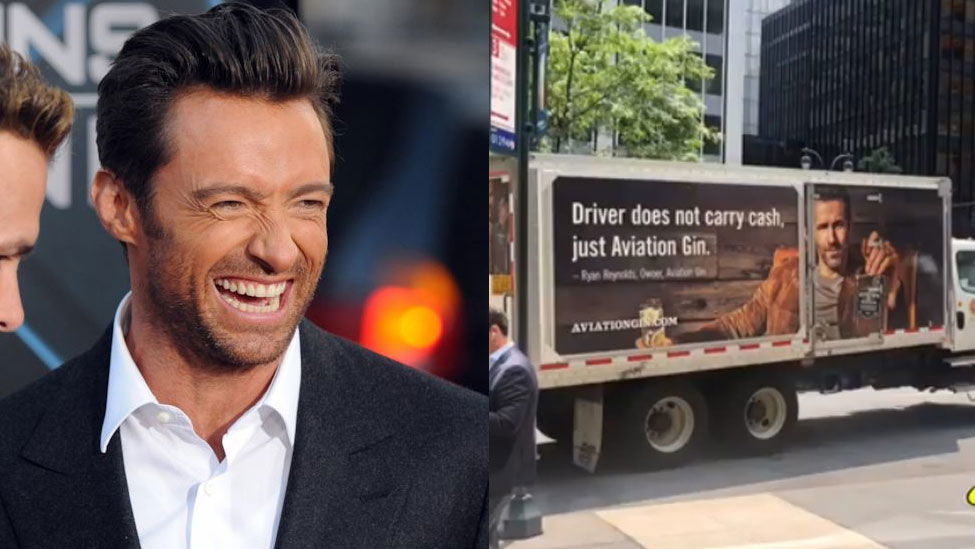 Copertina di Hugh Jackman trolla il gin di Ryan Reynolds