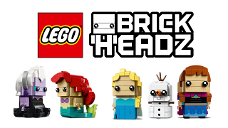 Copertina di LEGO BrickHeadz: arrivano i set di Frozen e de La Sirenetta!