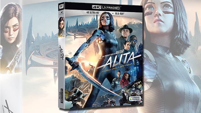 Copertina di Alita: Angelo della battaglia, il film arriva in Home Video e negli store digitali