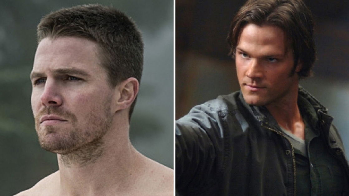 Copertina di Stephen Amell di Arrow e Jared Padalecki di Supernatural scherzano sulla fine delle loro serie