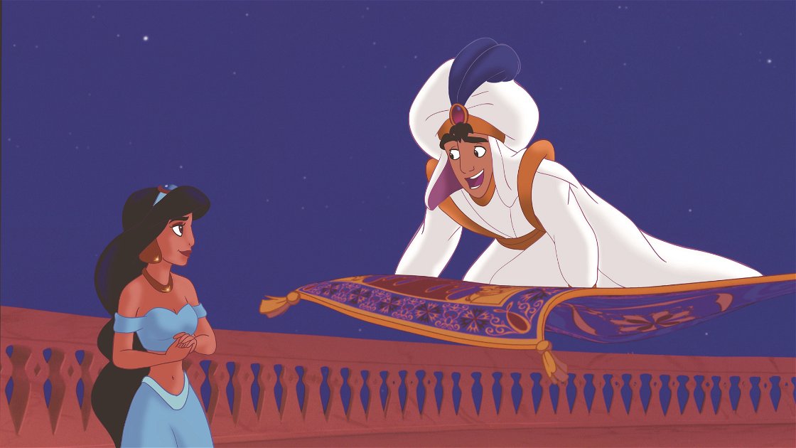Copertina di D23 Expo: Mena Massoud e Naomi Scott saranno i protagonisti di Aladdin