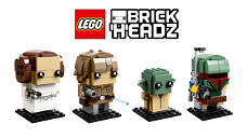 Copertina di I LEGO BrickHeadz di Star Wars