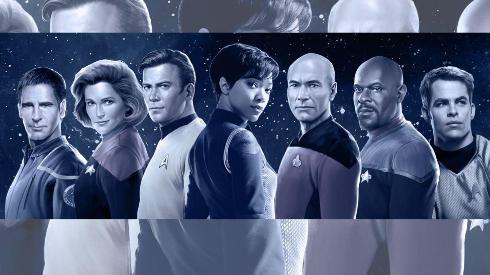 Obálka Star Treku: všechny televizní seriály a filmy a pořadí, ve kterém je sledovat