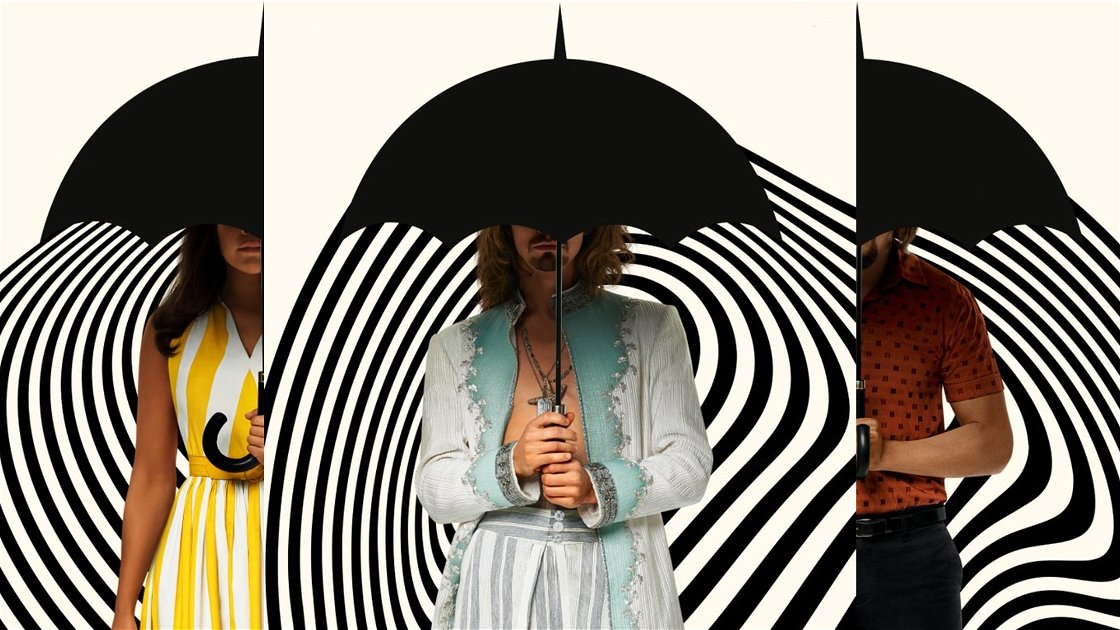 Copertina di The Umbrella Academy 2: che indizi ci danno i character poster dei protagonisti?