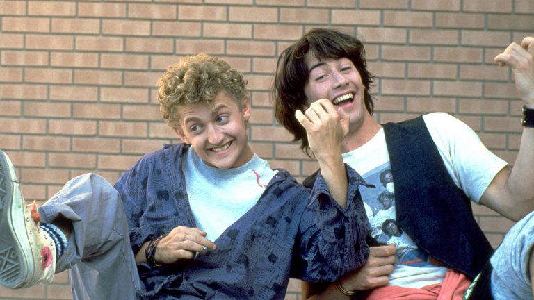 Copertina di Bill & Ted Face the Music inizia le riprese: Keanu Reeves senza barba e nuovi ingressi nel cast