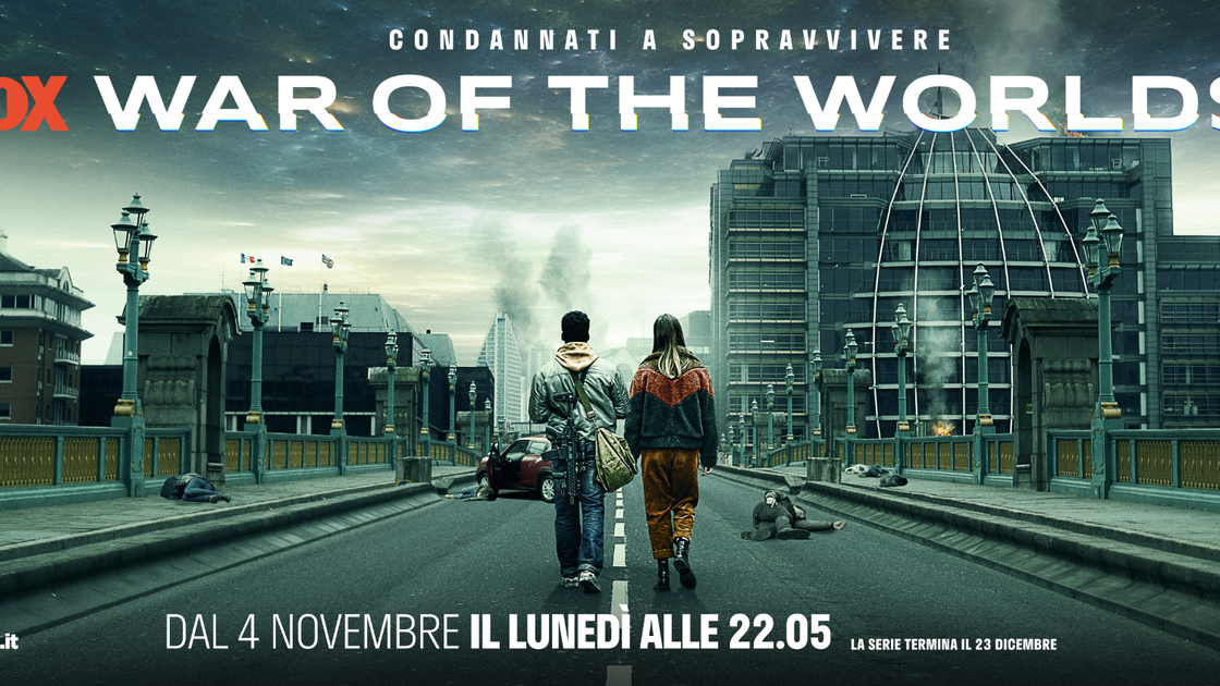 Copertina di Condannati a sopravvivere: ecco il poster di War of the Worlds