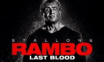 A Rambo: Last Blood borítója, a hivatalos plakát egy igazán fenyegető Rambóval