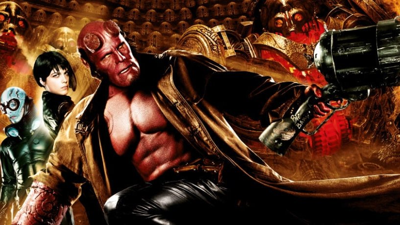 Copertina di Hellboy: The Golden Army, cast e personaggi del secondo film con Ron Perlman
