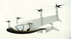 Cover of With flying taxis EVTOL Rolls-Royce anticipates the future