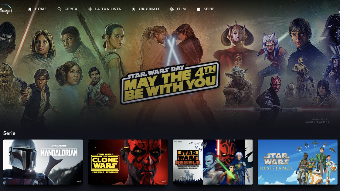 Copertina di I nuovi avatar e le iniziative Disney+ per lo Star Wars Day