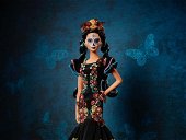 Cover van Día de los Muertos met het nieuwe Barbie-thema