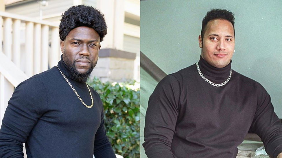 Copertina di Kevin Hart trolla The Rock per Halloween: il video!