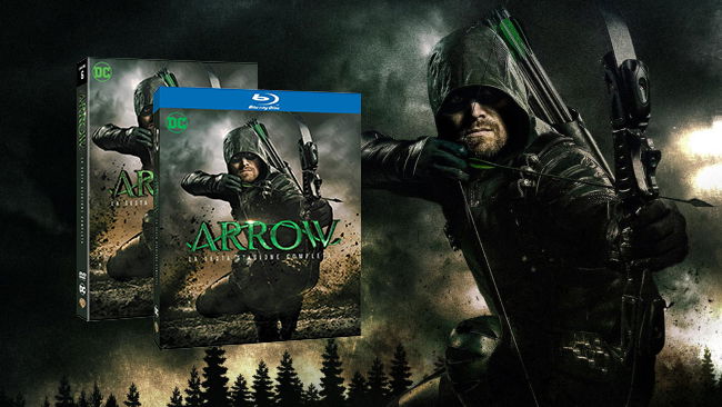 Copertina di La sesta stagione di Arrow in Home Video dal 5 dicembre