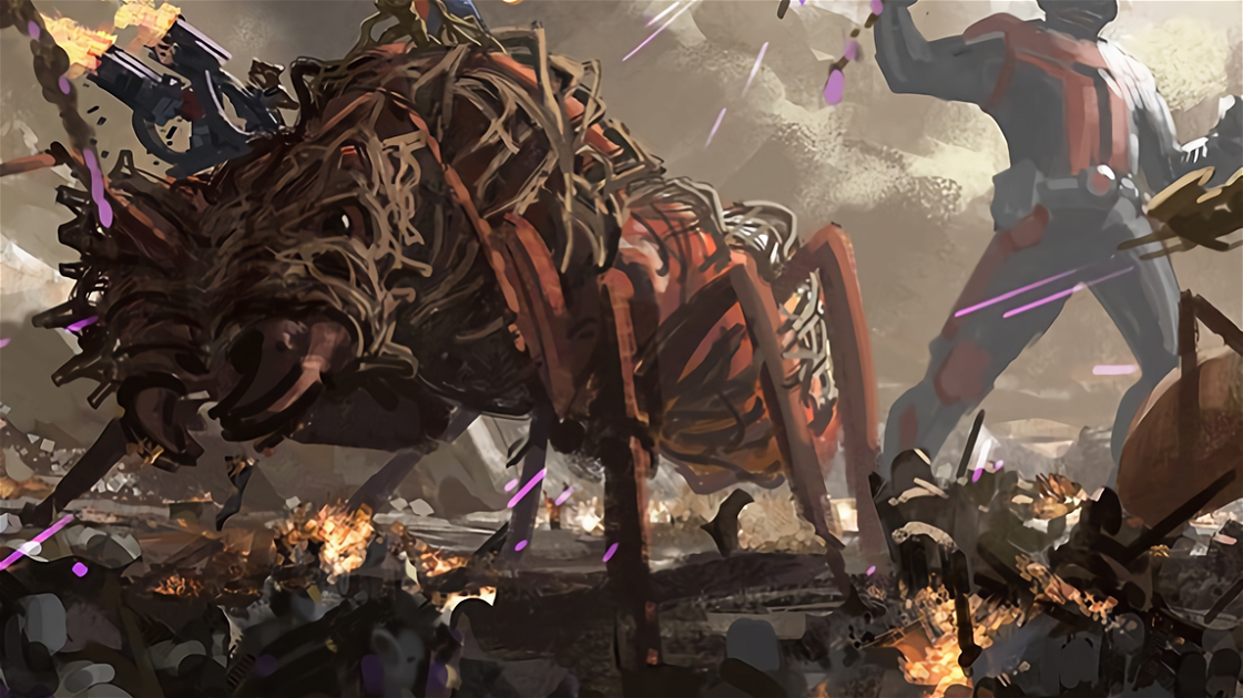 Copertina di Avengers: Endgame voleva usare un esercito di formiche giganti contro Thanos