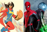 Copertina di Ms. Marvel: le nuove immagini dal set rivelano una connessione con Spider-Man e Mysterio