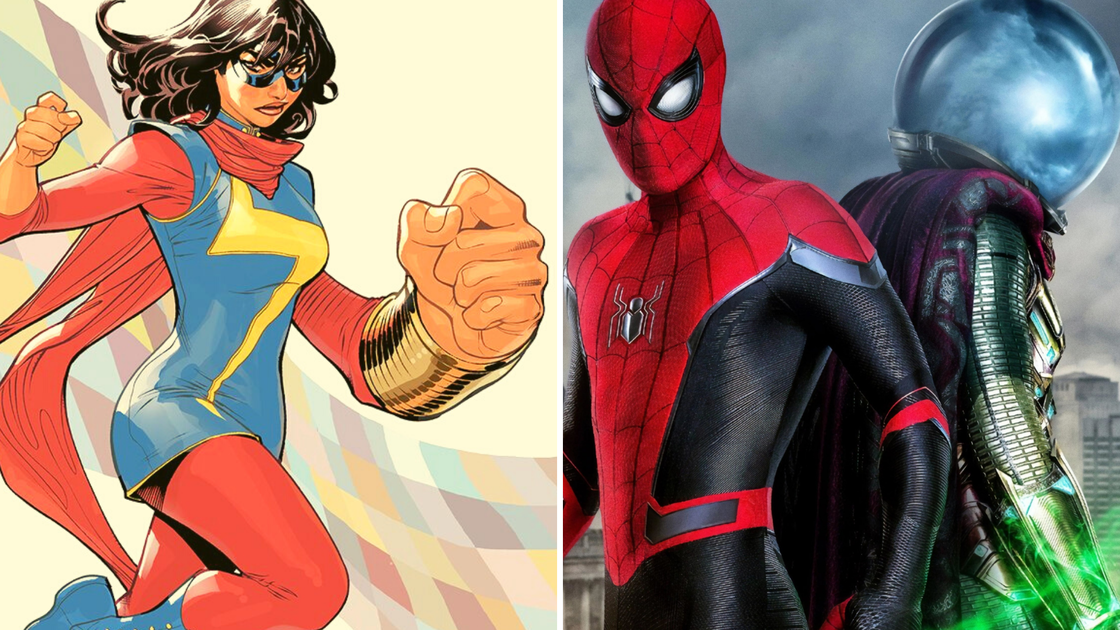 Εξώφυλλο της Ms. Marvel: Νέες εικόνες από το σετ αποκαλύπτουν μια σύνδεση με τον Spider-Man και τον Mysterio
