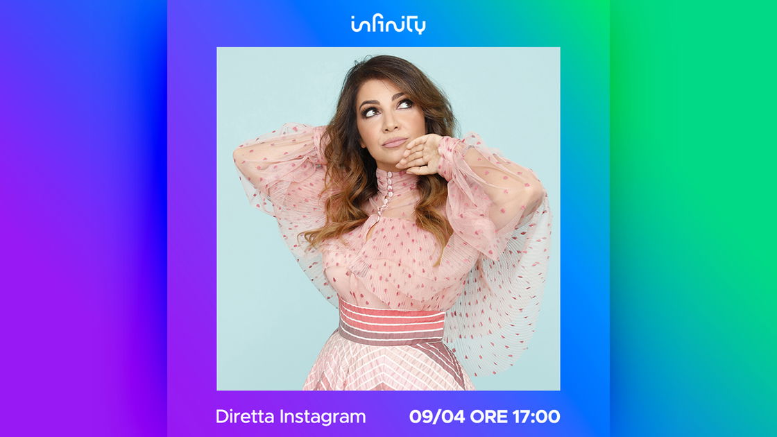 Copertina di Cristina D'Avena su Instagram per parlare coi fan delle sue serie cult