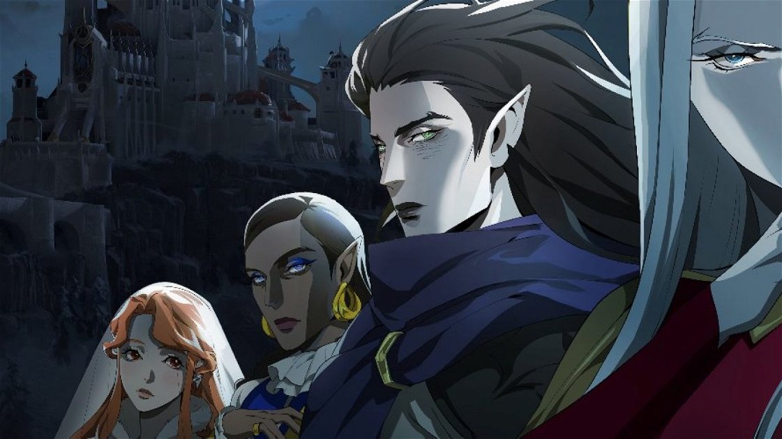 Copertina di Castlevania, la stagione 3 avrà 10 episodi: il poster coi nuovi personaggi