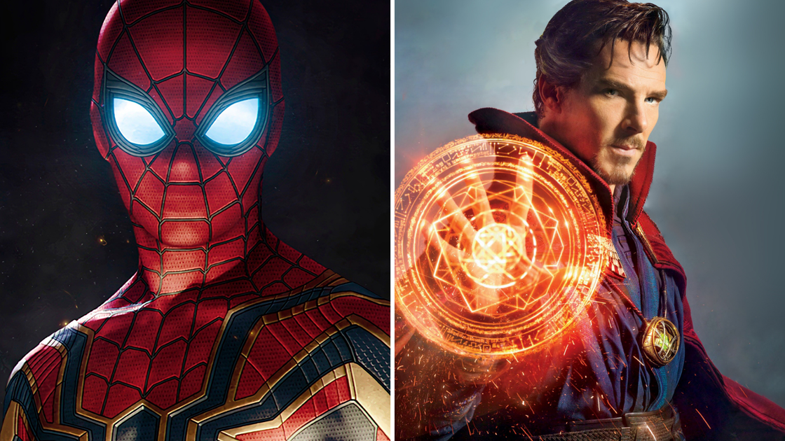 Copertina di Spider-Man: No Way Home, sguardo avvicinato al costume del protagonista (alimentato dalla magia di Strange?)