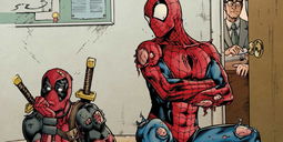 Copertina di Deadpool, Spider-Man e la ceretta brasiliana