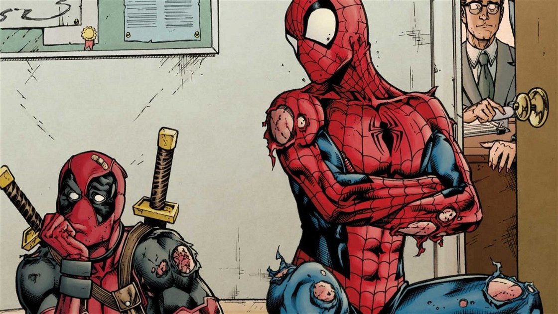 Copertina di Deadpool, Spider-Man e la ceretta brasiliana