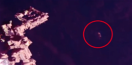 Copertina di Lo strano UFO appena avvistato vicino alla Stazione Spaziale Internazionale