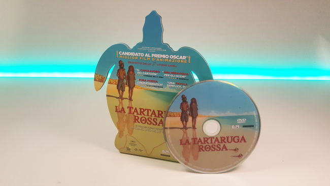 Portada de La Tartaruga Rossa, nuestra reseña de la edición en DVD